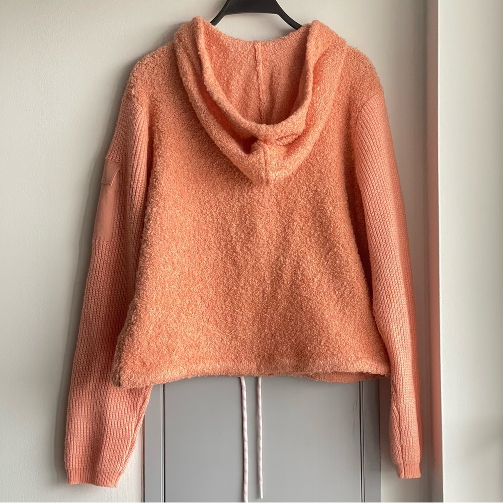 FLX Cozy Peach Half Zip Hoodie Pullover - Picture 6 of 10